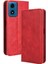 Motorola Moto G24/G24 Güç Cüzdan Manyetik Kapatma Pu Deri Kılıf (Yurt Dışından) 1