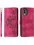 Nokia C32 Çoklu Kredi Kartı Yuvaları Için Flip Case Kabartmalı Darbeye Dayanıklı (Yurt Dışından) 3