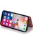 IPhone Xr Desen Çiçek Çift Düğmeler Için Kart Tutucu Kılıf ile Cüzdan (Yurt Dışından) 3