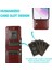 Samsung Galaxy S23 Durumda Cüzdan Kart Tutucu Manyetik Toka ile Uyumlu (Yurt Dışından) 3