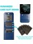 IPhone 12 Pro Kart Tutucu Premium Deri Manyetik Toka ile Uyumlu (Yurt Dışından) 5