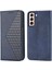 Samsung Galaxy S22 Artı Günlük Kullanım Için Flip Case El Kayışı Cüzdan Eşkenar Dörtgen (Yurt Dışından) 1