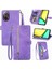 Realme C67 4g Flip Fermuar Tarzı Çoklu Kart Yuvası Cüzdan Için Flip Case (Yurt Dışından) 1