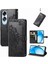 Oppo A60 4g Için Flip Case Basit Iş Zarif Desen Darbeye (Yurt Dışından) 1