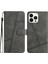 IPhone 13 Için Flip Case Pro Max Tam Koruma Bilek Kayışı Cüzdan Pu Flip (Yurt Dışından) 1