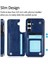 Kart Tutucu ile Samsung Galaxy S24 Çift Manyetik Toka Için Cüzdan Kılıf (Yurt Dışından) 5
