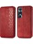Realme C65 Için Flip Case Moda Tasarım Deri Kılıf Kapak Kapak Cüzdan (Yurt Dışından) 1