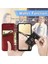 Realme C65 Için Flip Case Moda Tasarım Deri Kılıf Kapak Kapak Cüzdan (Yurt Dışından) 4