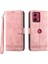 Motorola Moto G84 Manyetik Kapatma Nakit Cep Premium Kart Için Flip Case (Yurt Dışından) 1