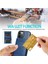 IPhone 12 Pro Max Kart Tutucu Premium Deri Manyetik ile Uyumlu (Yurt Dışından) 5