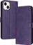 IPhone 14 Için Flip Case Artı Kickstand ile Saf Renk Pu Deri (Yurt Dışından) 1