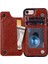 Cüzdan Kılıf IPhone 7 Artı/8 Artı Kart Yuvaları Pu Deri Kart Toka ile (Yurt Dışından) 5