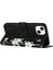 IPhone 15 Için Cüzdan Durumda Kickstand Pu Deri Manyetik Kapatma Kartı Anti (Yurt Dışından) 5