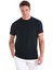 Lacivert Regular Fit Düz Bisiklet Yaka Tişört 1