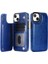 Kart Tutucu Çift Manyetik ile IPhone 15 Için Cüzdan Kılıf Pu Deri (Yurt Dışından) 2
