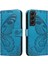 Samsung Galaxy S21 Artı Yüksek Kaliteli Deri ile Kabartmalı Flip Case (Yurt Dışından) 1