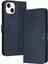 IPhone 14 Için Flip Case Artı Kickstand ile Saf Renk Pu Deri (Yurt Dışından) 1