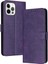 Kart Yuvası ile IPhone 12/12 Pro Saf Renk Pu Deri Için Flip Case (Yurt Dışından) 1
