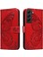 Samsung Galaxy S21 Artı Yüksek Kaliteli Deri ile Kabartmalı Flip Case (Yurt Dışından) 1