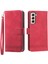 Samsung Galaxy S21 Kart Yuvaları Nakit Cep Manyetik Kapatma Için Flip Case (Yurt Dışından) 1