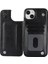 Kart Tutucu Çift Manyetik ile IPhone 15 Için Cüzdan Kılıf Pu Deri (Yurt Dışından) 3