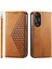 Oppo A78 4g Eşkenar Dörtgen Şekli Günlük Kullanım Için Flip Case El Kayışı Standı Cüzdan (Yurt Dışından) 1