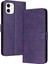Pu ile Kart Yuvası ile IPhone 11 Pro Saf Renk Kickstand Için Flip Case (Yurt Dışından) 1