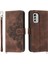 Nokia G60 Kabartmalı Çoklu Kredi Kartı Yuvaları Için Flip Case Darbeye (Yurt Dışından) 3
