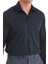Lacivert Comfort Fit Düz Slim Yaka Uzun Kollu Gömlek 5