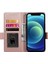 IPhone 12 Mini Flip Iş Günlük Kullanım Cüzdan Kart Yuvaları Için Flip Case (Yurt Dışından) 3