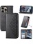 IPhone 16 Pro Max Günlük Kullanım Için Flip Case El Kayışı Standı Eşkenar Dörtgen Şekli (Yurt Dışından) 1