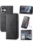 IPhone 16 Için Flip Case Artı Günlük Kullanım Cüzdan El Kayışı Eşkenar Dörtgen Şekli (Yurt Dışından) 1