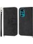 Motorola Moto G22 Kabartmalı Çoklu Kredi Kartı Yuvaları Için Flip Case (Yurt Dışından) 5