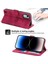 Nokia C12 Darbeye Dayanıklı Kabartmalı Bileklik Çoklu Kredi Kartı Için Flip Case (Yurt Dışından) 5