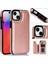 IPhone 15 Için Cüzdan Durumda Artı Kart Yuvaları Kickstand Çift Manyetik Toka (Yurt Dışından) 1