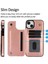 IPhone 15 Için Cüzdan Durumda Artı Kart Yuvaları Kickstand Çift Manyetik Toka (Yurt Dışından) 3