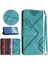 IPhone 16 Için Flip Case Artı Kart Yuvası Standı ile Pu Deri Flip Cüzdan (Yurt Dışından) 2