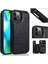Kart Tutucu ile IPhone 14 Pro Max Pu Deri Kickstand Için Cüzdan Kılıf (Yurt Dışından) 1