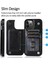 Kart Tutucu ile IPhone 14 Pro Max Pu Deri Kickstand Için Cüzdan Kılıf (Yurt Dışından) 3