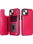IPhone 15 Için Cüzdan Durumda Artı Kart Yuvaları Kickstand Çift Manyetik Toka (Yurt Dışından) 2