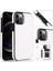 Kart Tutucu Kartı ile IPhone 12 Pro Çift Manyetik Toka Için Cüzdan Kılıf (Yurt Dışından) 1