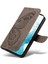 Samsung Galaxy S21 Artı Yüksek Kaliteli Deri ile Kabartmalı Flip Case (Yurt Dışından) 4