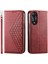 Oppo A78 4g Eşkenar Dörtgen Şekli Günlük Kullanım Için Flip Case El Kayışı Standı Cüzdan (Yurt Dışından) 1