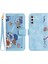 Samsung Galaxy S24 Artı Pu Deri Kickstand Kart Tutucu Için Cüzdan Kılıf (Yurt Dışından) 1