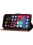 IPhone 15 Için Filp Durumda Artı Pu Deri Kickstand Kart Tutucu Bilek Kayışı (Yurt Dışından) 3
