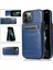 IPhone 12 Pro Kart Tutucu Premium Deri Manyetik Toka ile Uyumlu (Yurt Dışından) 4