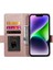 IPhone 14 Için Flip Case Artı Flip Kartvizit Yuvaları Günlük Kullanım Cüzdan (Yurt Dışından) 5