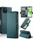 IPhone 15 Için Flip Case Artı Kart Yuvaları Günlük Kullanım Iş Cüzdan Flip (Yurt Dışından) 1