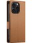IPhone 15 Için Flip Case Pro Kart Yuvaları Iş Günlük Kullanım Cüzdan Flip (Yurt Dışından) 5