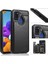 Cüzdan Kılıf Samsung Galaxy A21S Çift Manyetik Toka Kart Yuvaları Pu (Yurt Dışından) 1